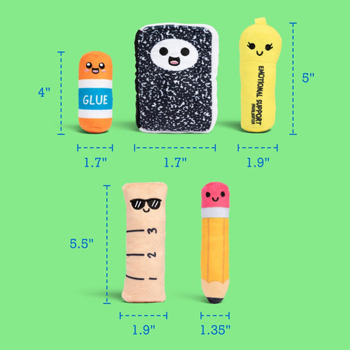Emotional Support School Supplies Plush Toy