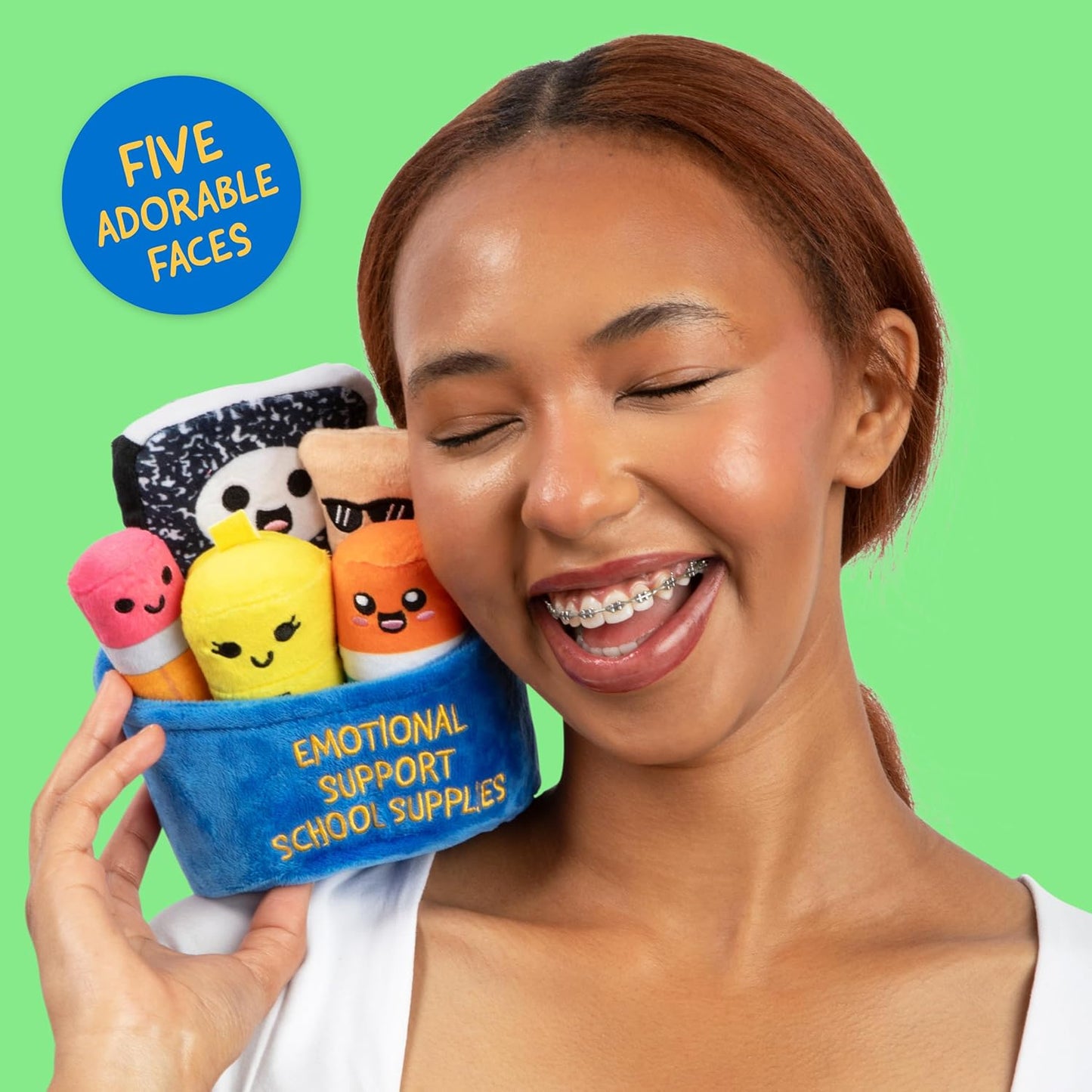 Emotional Support School Supplies Plush Toy